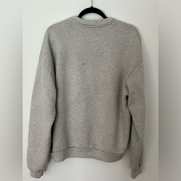 Madhappy Grey and Navy Fleece Crewneck - Picture 5 of 8